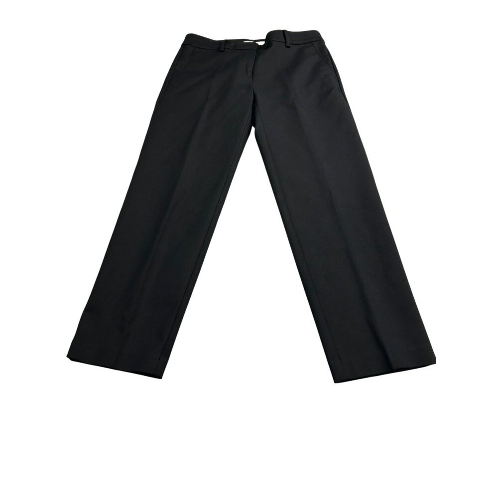 LOFT The Riviera Slim Black Pants Womens Size 2